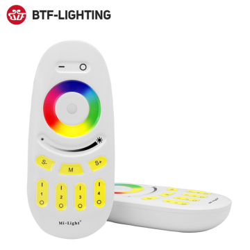 2.4G DC12-24V Input Automatic Matching RGBW 4Zones RF Touch LED Controller