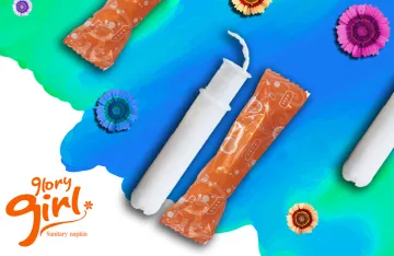 Disposable organic cotton compact tampon