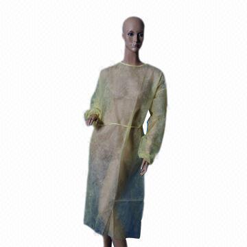 Nonwoven Isolation Gown, Made of PP, PE, PP and SMS