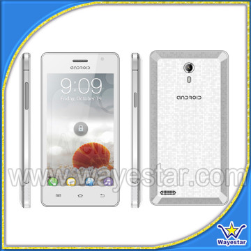 Multi Colors 4 inch GSM Quad Band Android 4.3 Smart Phone Dual SIM 2 Cameras