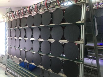 Display a moduli circolari per interni