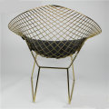 해리 Bertoia 다이아몬드 와이어 메쉬 다이닝 체어 복제