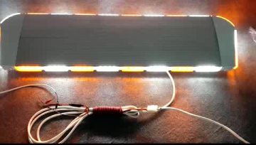 LED Security Emergency Vehicles 88W Amber led warning Flashing Strobe Light Bar tow truck lightbar