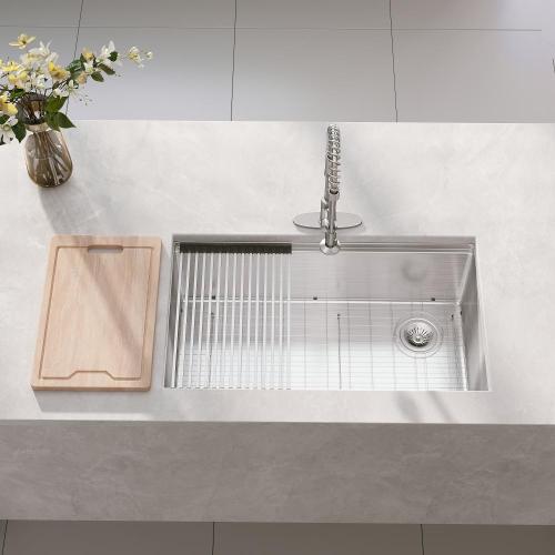 Workstation Single Bowl Sink customized