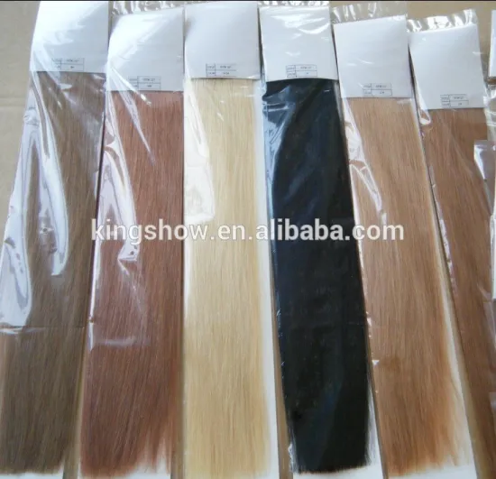 100% remy hair and reliable quality hair clip hair extension
