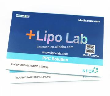 Lipolab Phosphatidylcholin Ppc Lipolyse Injizierbare Lipolyse Schlankheitslösung Injektion zum Schmelzen von Fett