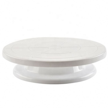 11 Inch Plastic Fondant Cake Turntable Revolving Decorating Stand