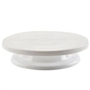 11 Inch Plastic Fondant Cake Turntable Revolving Decorating Stand