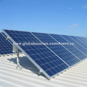 On-grid 2,000W Solar Energy System for Home Used, 250W x 8 Pieces of Solar Panel