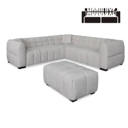 Comfortable Jordana Sectional Sofa for Home Use