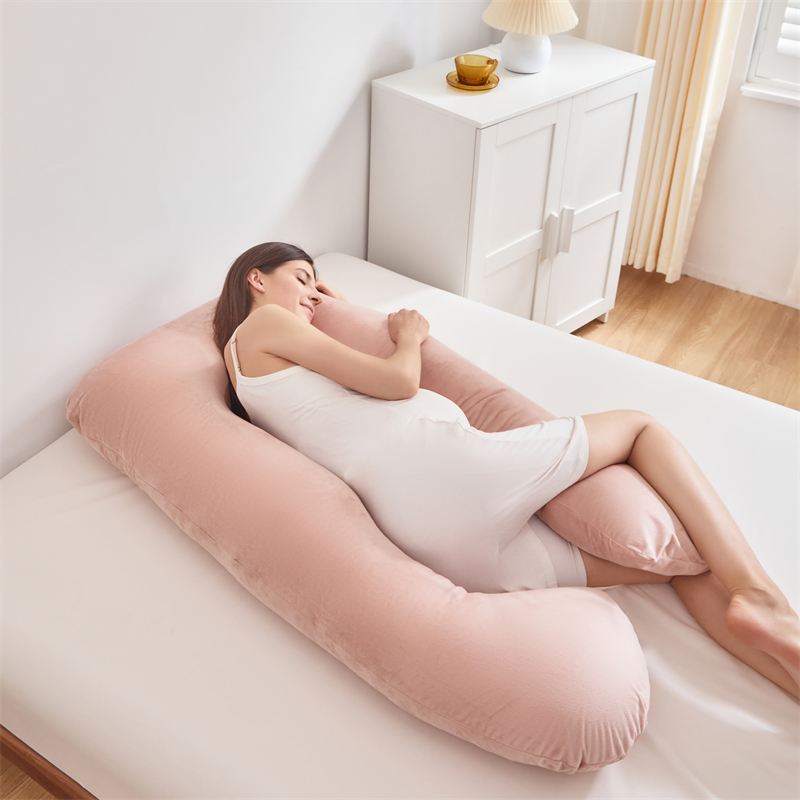 Suporte confortável para trás quadris pernas lateral de barriga travesseiro para dormir para mulheres de maternidade