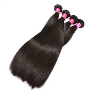 Raw 10a Grade Unprocessed Virgin Peruvian Hair, 40 Inch Straight Remy Human Hair Virgin Peruvian Human Hair Bundles