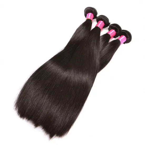 Raw 10a Grade Unprocessed Virgin Peruvian Hair, 40 Inch Straight Remy Human Hair Virgin Peruvian Human Hair Bundles