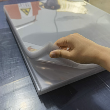 1mm-5mm Transparent Glossy PETG Sheet Film