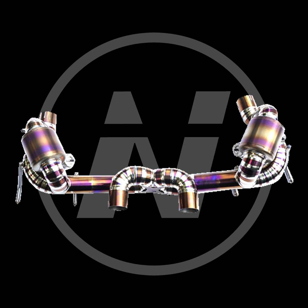 High performance stainless steel valved exhaust system for Ferrari 458 catback exhaust