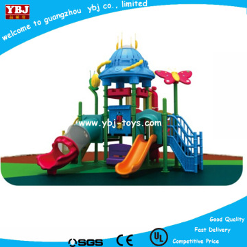 Kids lovely plastic outdoor playground slide
