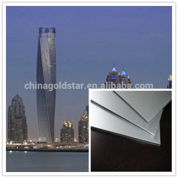 lowest price china supplier engineering alucobond aluminum composite panel in dubai