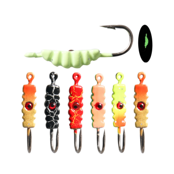 OEM chất lượng cao 1,5g Ice Saltwater Ice Minnow Jig dụ dỗ cho mùa đông Jigging