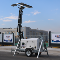 Telescoping Mobile Security Light Tower