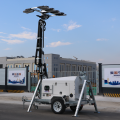 telescoping mobile security light tower