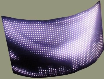 Static / Dynamic High Brightness Arc Flexible Led Screen For Concert Stage