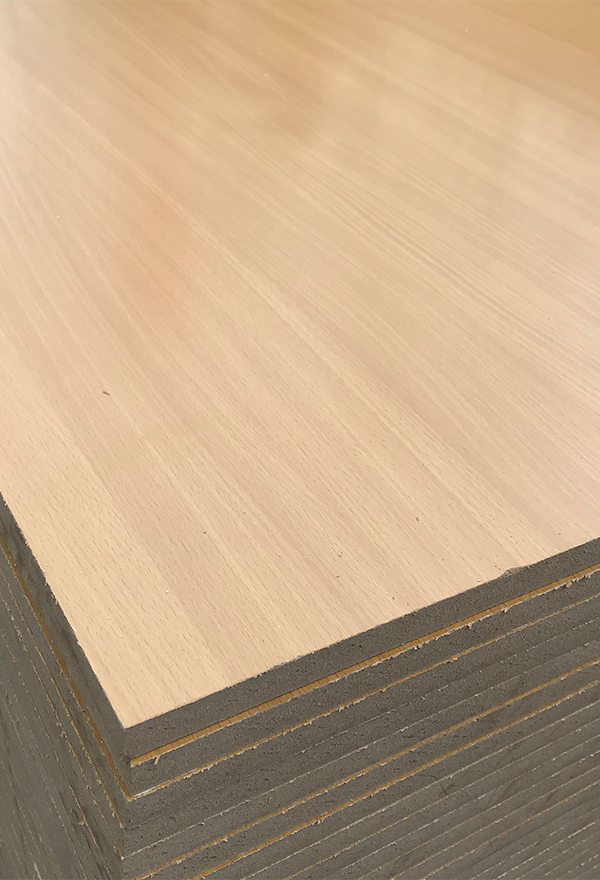 Melamine finish panel