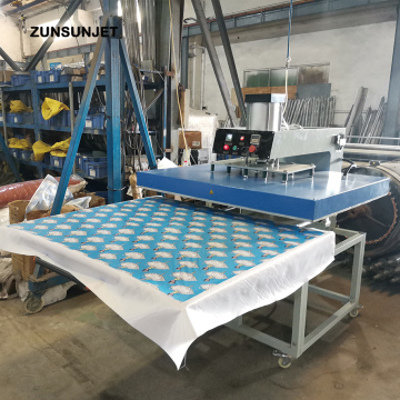 Pneumatic Single Station Heat Press Transfer Machine for T-Shirts