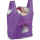 Nylon tote shopping bag with custom logo