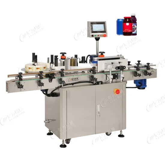 Automatic Angular Sticker Labeling Machine for Round Bottle Labeling