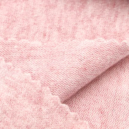 Soft Felt Hacci Brush Fleece Fabric