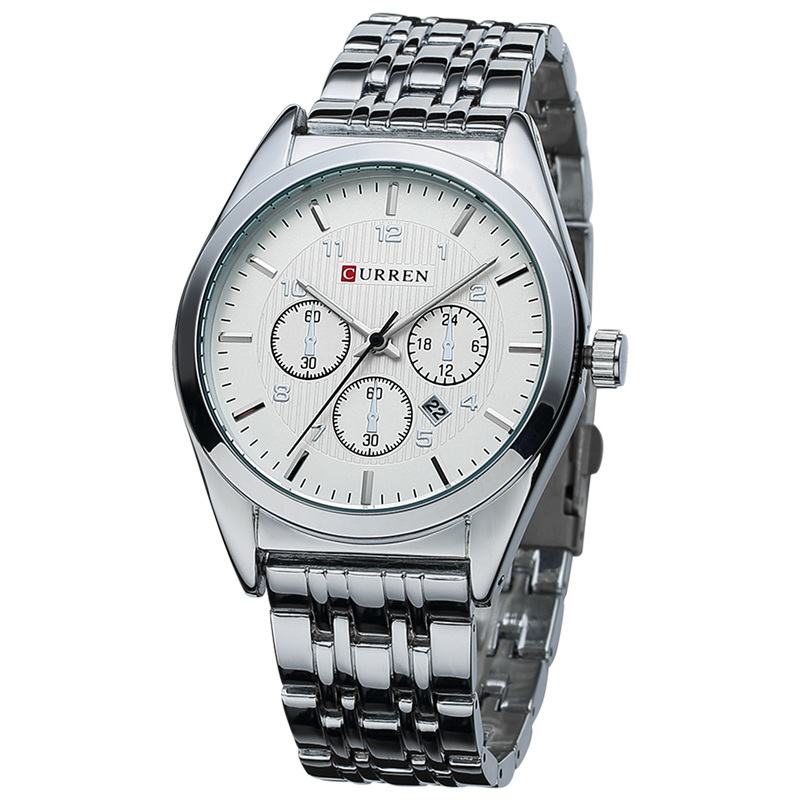 3 eyes quartz watch wholesale trend design business watch