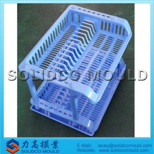 High quality plastic kitchen draining rack mould maker