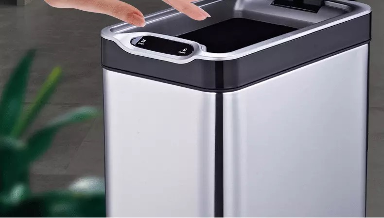 Induction sensor bin