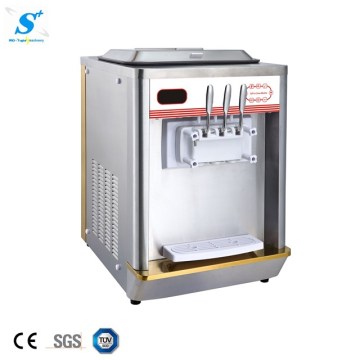 Table model 15~25L/H popular soft ice cream machine