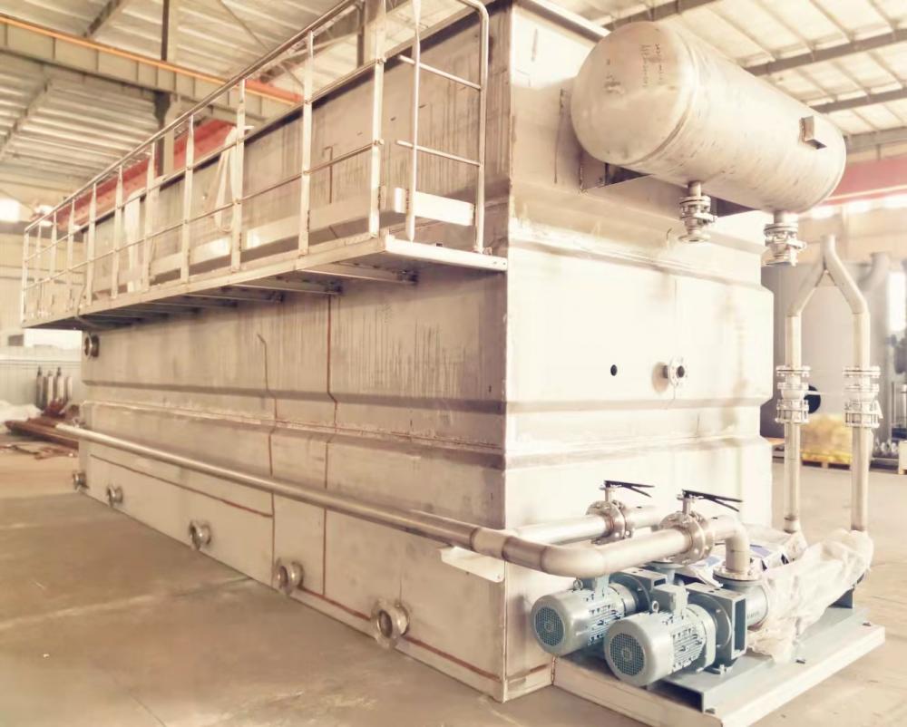 capacity sedimentation dissolved air flotation equipment