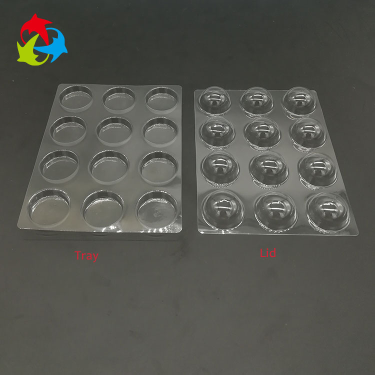 12 cavity truffle chocolate insert tray packaging