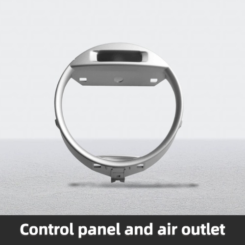 Multi-Vehicle Compatible Silver AC Panel Frame Design