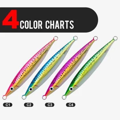 3D Printing UV Luminous Slow Pitch Jigging Lures - Metal Jigs for Saltwater Fishing