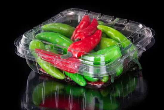 Vented Clamshell Vegetable Containers