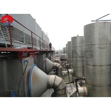 Sistema de desodorización para la línea de producción de harina de pescado