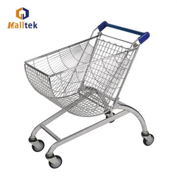 New Design Sector Metal Supermarket Shopping Trolley