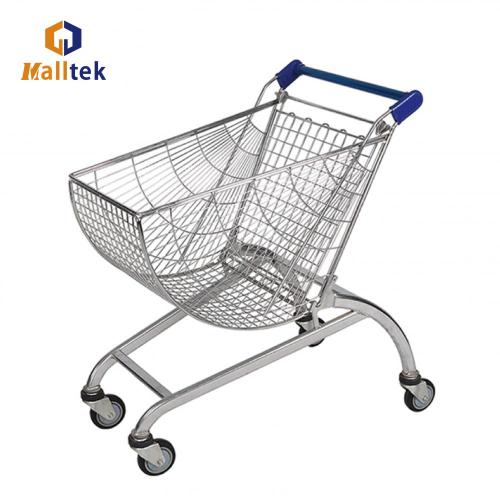 New Design Metal Trolley New Design sector Metal Supermarket Shopping Trolley Supplier