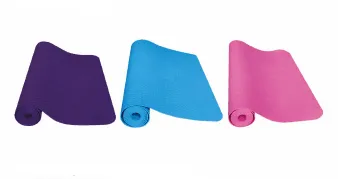 TPE single color yoga mat