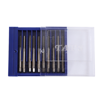 HSS M2 Inch Thread Tap Set - Durable Drill Bits Tool