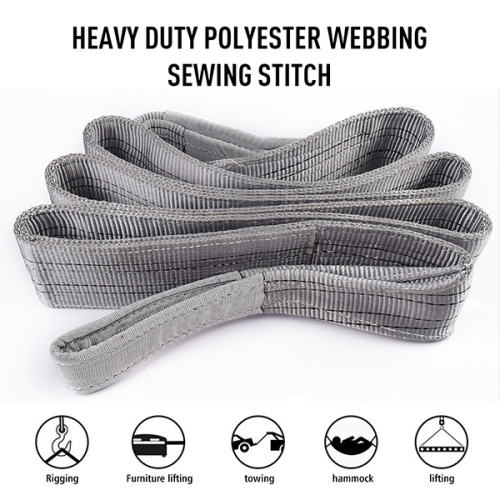 4 ton lifting straps GREY Belt