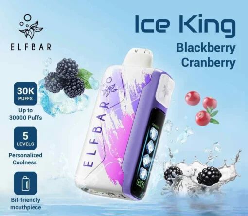 ELF BAR Ice King 30000 Puff Vape Sekali Pakai