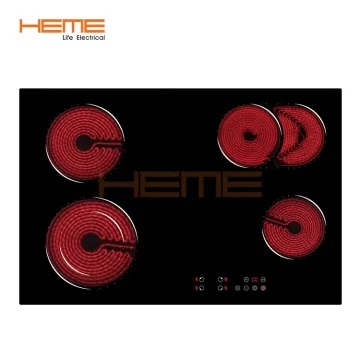 China Factory CE Certified Easy Cooking Ceramic Glass Panel 4 Burners Vitroceramic Hob