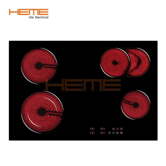 China Factory CE Certified Easy Cooking Ceramic Glass Panel 4 Burners Vitroceramic Hob