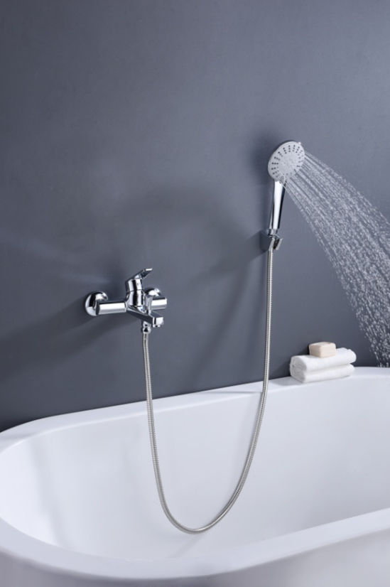 Wall-mounted Bath Tub Mixer Easy To Clean