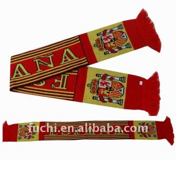 Espana/Spain Football Scarf for Euro 2012
